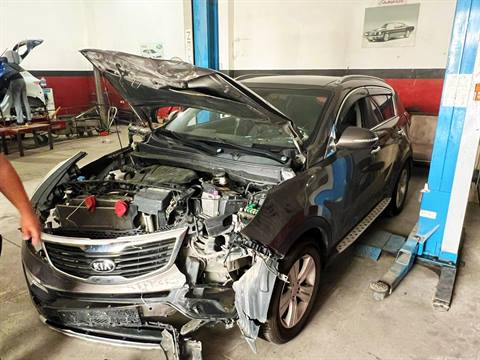 Göçük düzeltme uygulaması — Auto Klas Otomotiv